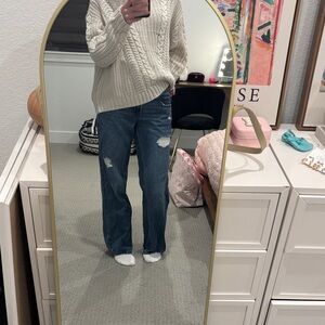 Hollister Dark Wash Ripped Jeans